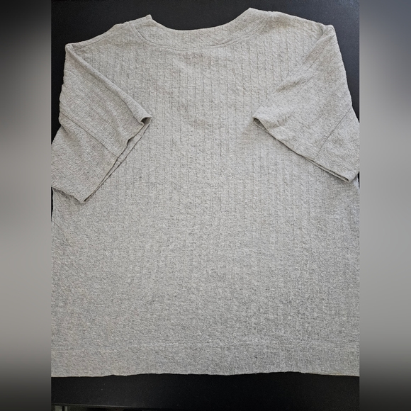 Vintage - MUDO Grey Heavy Cotton Oversize Top - NWOT - Size L - Picture 5 of 9